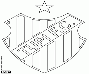 για ζωγραφική Ασπίδα της Tupi FC