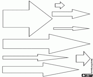 για ζωγραφική Βέλη διαφόρων μεγεθών