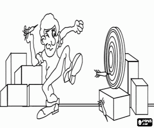 για ζωγραφική Βελάκια, ένα διασκεδαστικό παιχνίδι