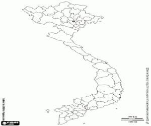 για ζωγραφική Βιετνάμ Χάρτης