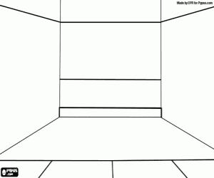 για ζωγραφική Γήπεδο να παίξει σκουός