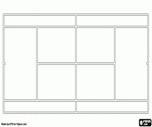 για ζωγραφική Γήπεδο τένις