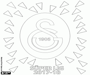 για ζωγραφική Γαλατασαράι, Süper Lig 2017-2018