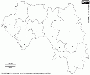 για ζωγραφική Γουινέα χάρτη