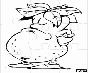 για ζωγραφική Γρίφος της μια γεωμήλων