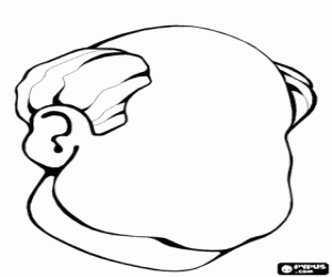 για ζωγραφική Διάρθρωσης του ανθρώπινου κεφαλιού χωρίς πρόσωπο