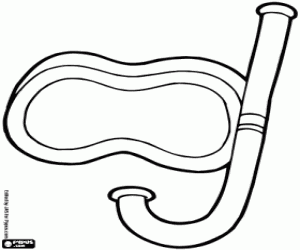 για ζωγραφική Δύτης μάσκα