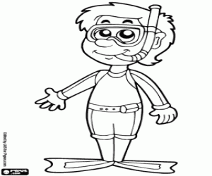 για ζωγραφική Δύτης με neoprene