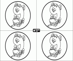 για ζωγραφική Εννέα γενέθλιά, προσκλήσεις