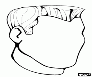 για ζωγραφική Ενός αρσενικού κεφαλιού χωρίς πρόσωπο