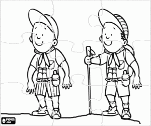 για ζωγραφική Εξερευνητές παζλ