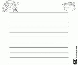 για ζωγραφική Επιστολή με Pypus ως Άγιος Βασίλης