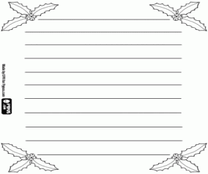 για ζωγραφική Επιστολή με την λιόπρινο για τα Χριστούγεννα