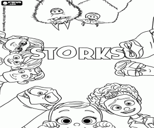 για ζωγραφική Η αρχική αφίσα από Storks