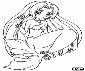 για ζωγραφική Η γοργόνα Σειρά των Mermaid Melody