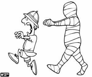 για ζωγραφική Η κατάρα της μούμιας