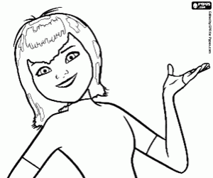 για ζωγραφική Η κόρη της Κόμης Δράκουλας, Mavis