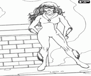 για ζωγραφική Η μαύρη γάτα, χαρακτήρα