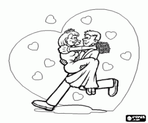 για ζωγραφική Η νύφη για τα όπλα του γαμπρού