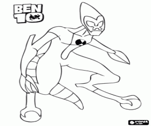 για ζωγραφική Η πρώτη μετατροπή του Ben 10
