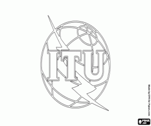 για ζωγραφική Η σημαία στον τομέα των τηλεπικοινωνιών