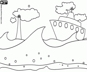 για ζωγραφική Ημέρα της θαλάσσιας ναυσιπλοΐας