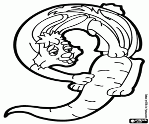 για ζωγραφική Κουνέλι και το καρότο, τον αριθμό 9