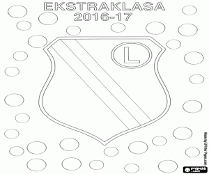 για ζωγραφική Λέγκια, πρωταθλητής Ekstraklasa 2017
