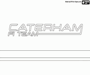 για ζωγραφική Λογότυπο Caterham F1 Team