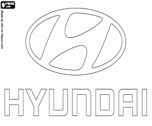 για ζωγραφική Λογότυπο της Hyundai