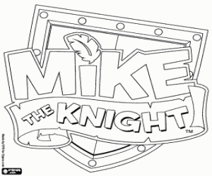 για ζωγραφική Λογότυπο της Mike The Knight