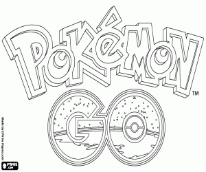 για ζωγραφική Λογότυπο της Pokémon GO