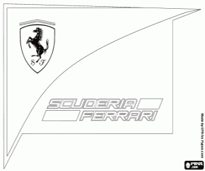 για ζωγραφική Λογότυπο της Scuderia Ferrari
