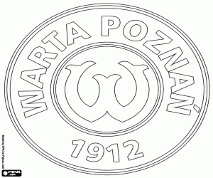 για ζωγραφική Λογότυπο της Warta Poznan