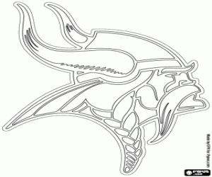 για ζωγραφική Λογότυπο της Μινεσότα Βίκινγκς
