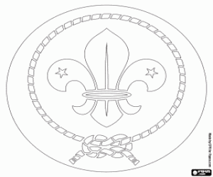 για ζωγραφική Λογότυπο της Π.Ο.Π.Κ., ένα fleur-de-lis