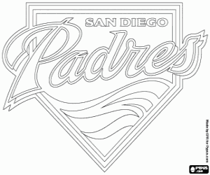 για ζωγραφική Λογότυπο του San Diego Padres