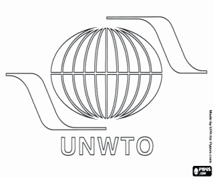 για ζωγραφική Λογότυπο του UNWTO