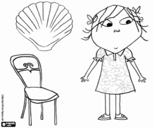 για ζωγραφική Λόλα, η μικρή αδελφή του Τσάρλι