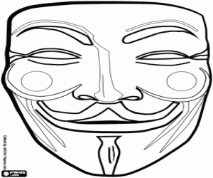 για ζωγραφική Μάσκα με ανατολίτικα πρόσωπο