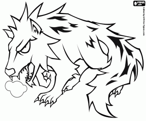 για ζωγραφική Μαύρο σκυλί, ένα φάντασμα