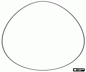 για ζωγραφική Μεγάλο Πασχαλινό αυγό για να διακοσμήσει