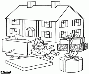 για ζωγραφική Μερικά δώρα Χριστουγέννων