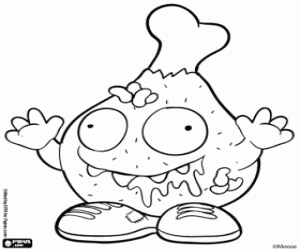 για ζωγραφική Μηρό κοτόπουλο, Trash Pack