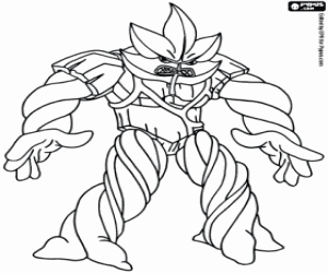 για ζωγραφική Μια gormiti του δάσους