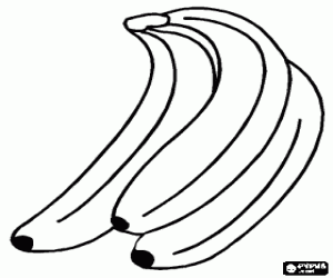 για ζωγραφική Μια δέσμη των μπανανών