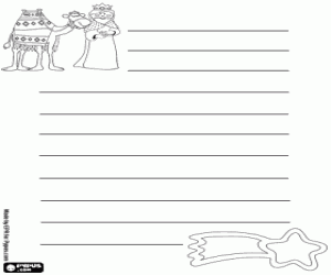 για ζωγραφική Μια επιστολή προς το βασιλιά Melchior