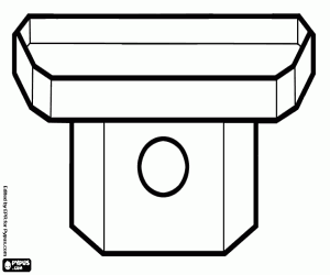 για ζωγραφική Μια ιαπωνική μικρό τραπέζι