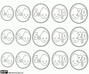 για ζωγραφική Μικρά κέρματα, Τράπεζα του Pypus