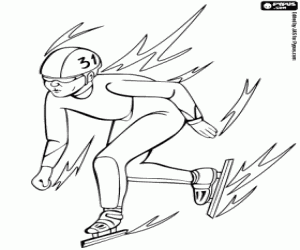 για ζωγραφική Μικρή πίστα πατινάζ ταχύτητας, Πατινάζ μικρής πίστ